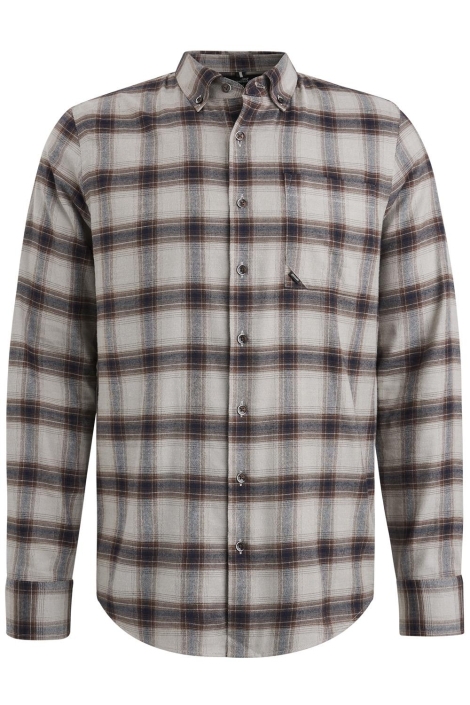 Vanguard long sleeve shirt check viscose co
